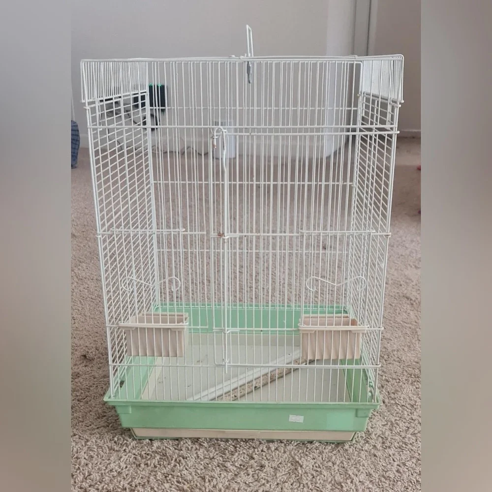 Bird Cage and Toys